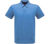 Regatta Classic 65/35 3 Button Placket Polo Shirt T-Shirts/Polos/Vests, Hombre, Royal Blue, S
