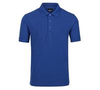 Regatta Classic 65/35 3 Button Placket Polo Shirt T-Shirts/Polos/Vests, Hombre, Royal Blue, XS