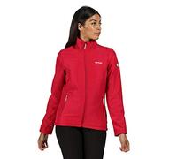 Regatta Connie IV - Chaqueta Softshell, Tejido Cálido Reforzado Y Resistente Al Viento con Cremallera Integral Soft Shell, Mujer, Dark Cerise, 14