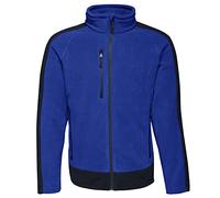 Regatta Contrast 300g Quick Drying Full Zip Fleece Fleece, Hombre, New Royal/Navy, XXXL