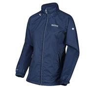 Regatta Corinne IV Impermeable Y Transpirable, Forrada En Rejilla Y con Capucha para Senderismo Activo Jackets Waterproof Shell, Mujer, Dark Denim, 8