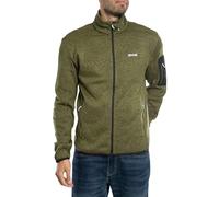 Regatta de los Hombres Chaqueta Polar con Cremallera Completa de Newhill, Verde, XL