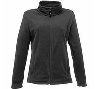 Regatta Chaqueta de forro polar micro con cremallera completa Mujer Negro Talla 10