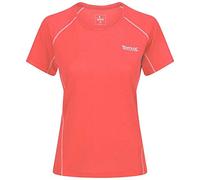Regatta Devote II RWT250 Devote II Camiseta de manga corta para mujer de secado rápido que absorbe la humedad Apto para caminar y hacer senderismo