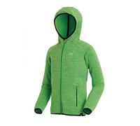 Regatta Dissolver Full-Zip Stretch Hooded Forro Polar, Infantil, Verde (Fairway Green), Talla 3-4
