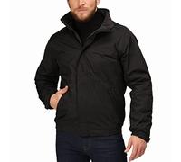 Regatta Dover Chaqueta Bomber con Aislamiento Impermeable y Forro Polar, Hombre, Negro (Black Ash), XXL