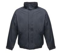 Regatta Dover Waterproof Concealed Hooded Fleece Lined Bomber Jacket Jackets Waterproof Insulated, Hombre, Navy/Navy, S