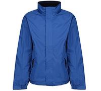 Regatta Dover Waterproof Concealed Hooded Fleece Lined Bomber Jacket Jackets Waterproof Insulated, Hombre, New Royal, M