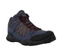 Regatta Edgepoint Hydropel - Botas de senderismo de altura media para hombre, talle bajo, talla 9, Blue, 43 EU