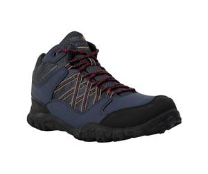 Regatta Edgepoint Hydropel - Botas de senderismo de altura media para hombre, Blue, 39 EU