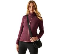 Regatta Elzie - Chaqueta elástica de forro polar con cremallera completa para mujer, capa superior cálida