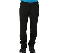 Regatta Fenton Pantalón Tejido Softshell Impermeable Trousers, Hombre, Black, 38"