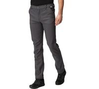 Regatta Fenton Pantalón Tejido Softshell Impermeable Trousers, Hombre, Seal Grey, 38"