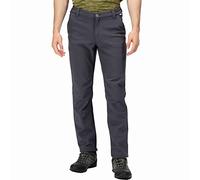 Regatta Fenton Pantalón Tejido Softshell Impermeable Trousers, Hombre, Seal Grey, 44"