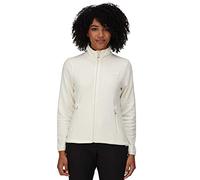 Regatta Chaqueta de forro polar Floreo IV para mujer - suave, cremallera completa, blanco crema 42