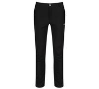 Regatta Geo Softshell II Pantalón Tejido elástico Isotex Impermeable y Transpirable Trousers, Hombre, Black, 30"