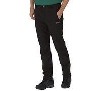 Regatta Geo Softshell II Pantalón Tejido elástico Isotex Impermeable y Transpirable Trousers, Hombre, Black, 33"