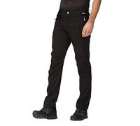 Regatta Geo Softshell II Pantalón Tejido elástico Isotex Impermeable y Transpirable Trousers, Hombre, Black, 33"