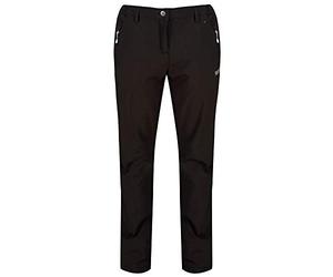 Regatta Geo Softshell II Pantalón Tejido elástico Isotex Impermeable y Transpirable Trousers, Mujer, Black, 20