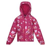 Regatta Girls Peppa Muddy Puddle Waterproof Insulated Coat Chaqueta Impermeable, BerryP/Autum, 5-6 años para Niñas
