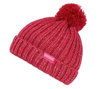 Regatta Gorro para niños Luminosidad III de Punto acrílico con Hilo Reflectante, Color Cereza Oscuro, 4-6