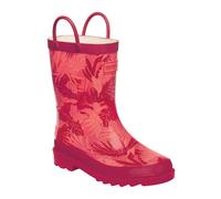Regatta Great Outdoors - Botas de agua con estampado Minnow para niños/niñas