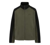 Regatta Hedman II - Camiseta de forro polar con cremallera completa para hombre, elástica, cálida