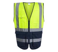 Regatta High Visibility - Pro hi-vis executive vest - Yellow/Navy - S