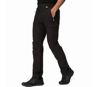 Regatta Highton - Pantalones de invierno Isoflex duraderos repelentes al agua con forro de tela de tacto cálido y protección UV