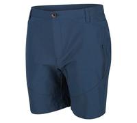 Regatta Highton Mid - Pantalón Corto De Senderismo De Tejido Elástico con Varios Bolsillos Shorts, Hombre, Dark Denim, 42"