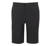 Regatta Highton - Pantalones Cortos Largos para Hombre, repelentes al Agua y con múltiples Bolsillos, Senderismo y Camping, Color Gris