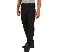 Regatta Highton - Pantalones de invierno Isoflex duraderos repelentes al agua con forro de tela de tacto cálido y protección UV