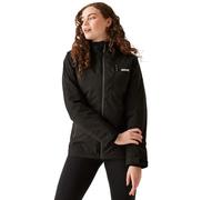Regatta Highton Strech IV - Chaqueta impermeable con aislamiento para mujer, color negro, talla 20