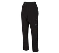 Regatta Highton Zip-Off - Pantalón De Senderismo De Corte Recto Y Tejido Elástico Trousers, Hombre, Black, 40"