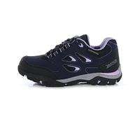 Regatta Holcombe Low - Botines Juveniles, Color Azul Marino/Lila, Talla 2, Blue, 34 EU