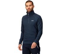 Regatta Hombre Montes Lightweight Half Zip Fleece, capa intermedia ligera: perfecta para actividades al aire libre, caminatas, senderismo y acampada