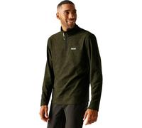 Regatta Hombre Thompson jaspeado media cremallera forro polar anti-pilling secado rápido Winter Layer top