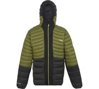 REGATTA Hooded Leedre Hybrid - Hombre - Verde / Negro - talla L- modelo 2025