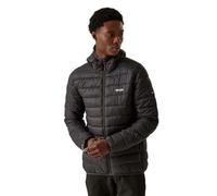 Regatta Hooded Marizion Baffled Jacket Chaqueta Acolchada, Ceniza Ocre, M Unisex Adulto