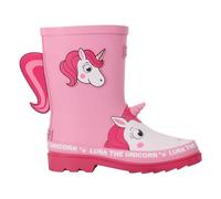 Regatta Jnr Botas de Agua Mudplay Junior II Unisex niños, Pink, 20.5 EU