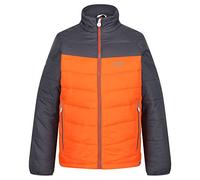 Regatta Junior Freezeway - Chaqueta térmica ligera para niños, Unisex niños, Chaquetas acolchadas, RKN090 XT2C03, Naranja Blaze/Imán, XXS (3-4)