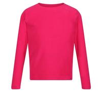 Regatta Junior Thermal Baselayer Top Parte Superior de Capa Base, Poción Rosa, 5-6 años para Niñas