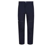 Regatta Kids' Highton Stretch Zip Off Walking Trousers, Pantalones para Senderismo Niños, Navy,