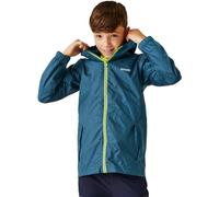 Regatta Kids Pack It III Waterproof Shell Jacket, Chaqueta impermeable Unisex Niños, Moroccan Blue,