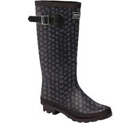 Regatta Lady Fairweather, Botas de Lluvia Mujer, Blkanimalprt, 38 EU