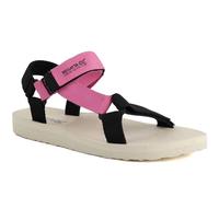 Regatta Ldvendeavoursndle, Sandalia Mujer, Negro Fucsia, 40 EU