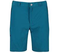 Regatta Leesville II - Pantalón Corto De Senderismo De Tejido Ligero Repelente Al Agua con Protección UV Shorts, Hombre, Gulfstream, 36"