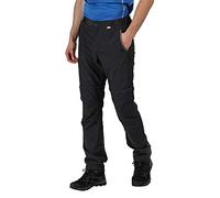 Regatta Leesville Zip-Off II - Pantalón Corto De Senderismo De Tejido Ligero De Secado Rápido Trousers, Hombre, Ash, 36"