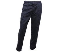 Regatta Lined Action Water Repellent Multi Pocket Walking & Workwear Trousers Trousers, Hombre, Navy, 44"