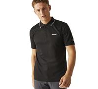 Regatta Maverick V - Polo Deportivo De Secado Rápido T-Shirts/Polos/Vests, Hombre, Black, XL